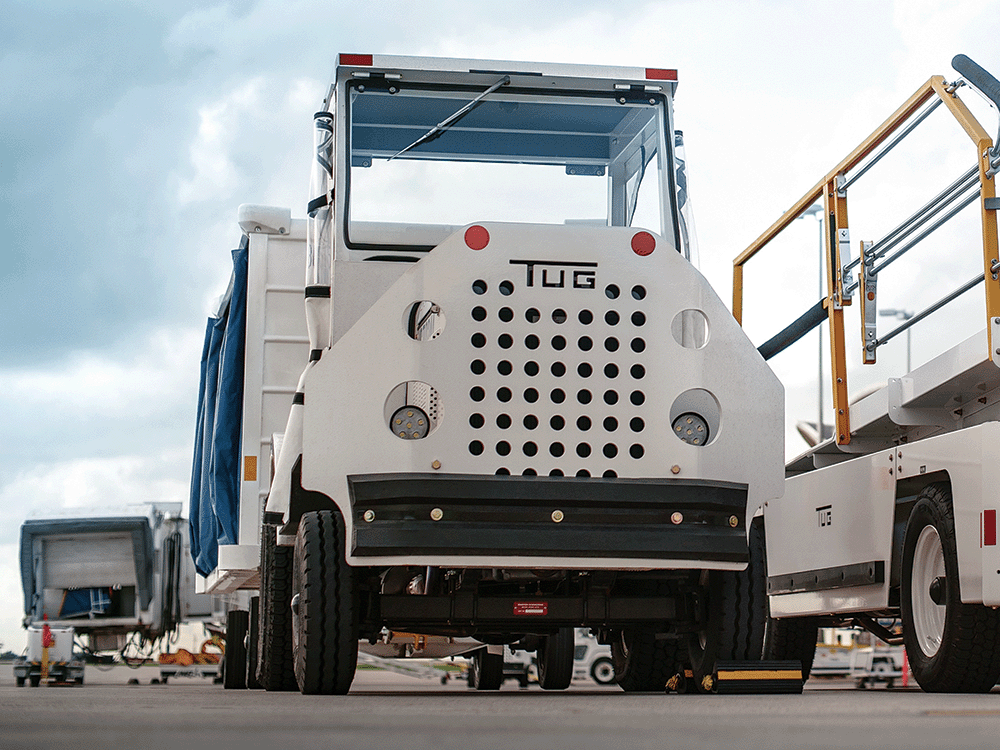 Textron GSE - TUG MA - Baggage Tractor - High Speed Capability