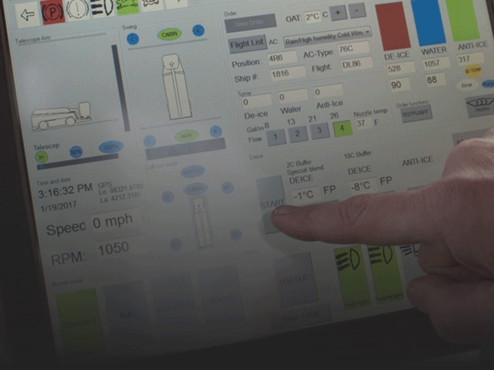 Textron GSE - Safeaero Typhoon - Deicers - Wireless Data Transfer and Remote Diagnostics